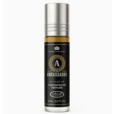 Ambassador parfumolie in roll-on fles met Franse leren geur van Al-Rehab Parfumolie